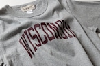 ［bibmilk］3/4スリーブベースボールTシャツ WISCONSIN レディス