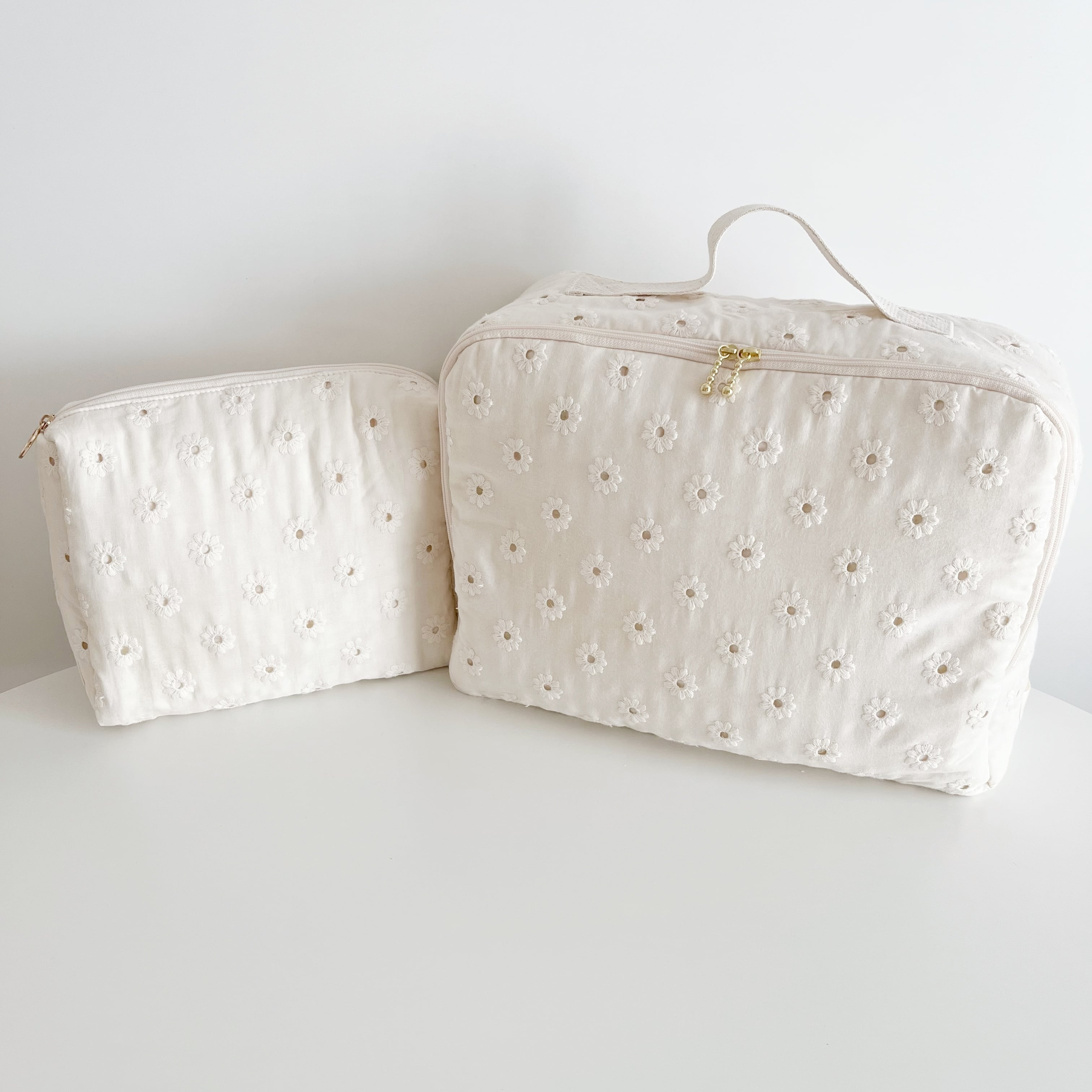 LilyBlanc original】デイジーレーストラベルポーチSet | イブル&Baby