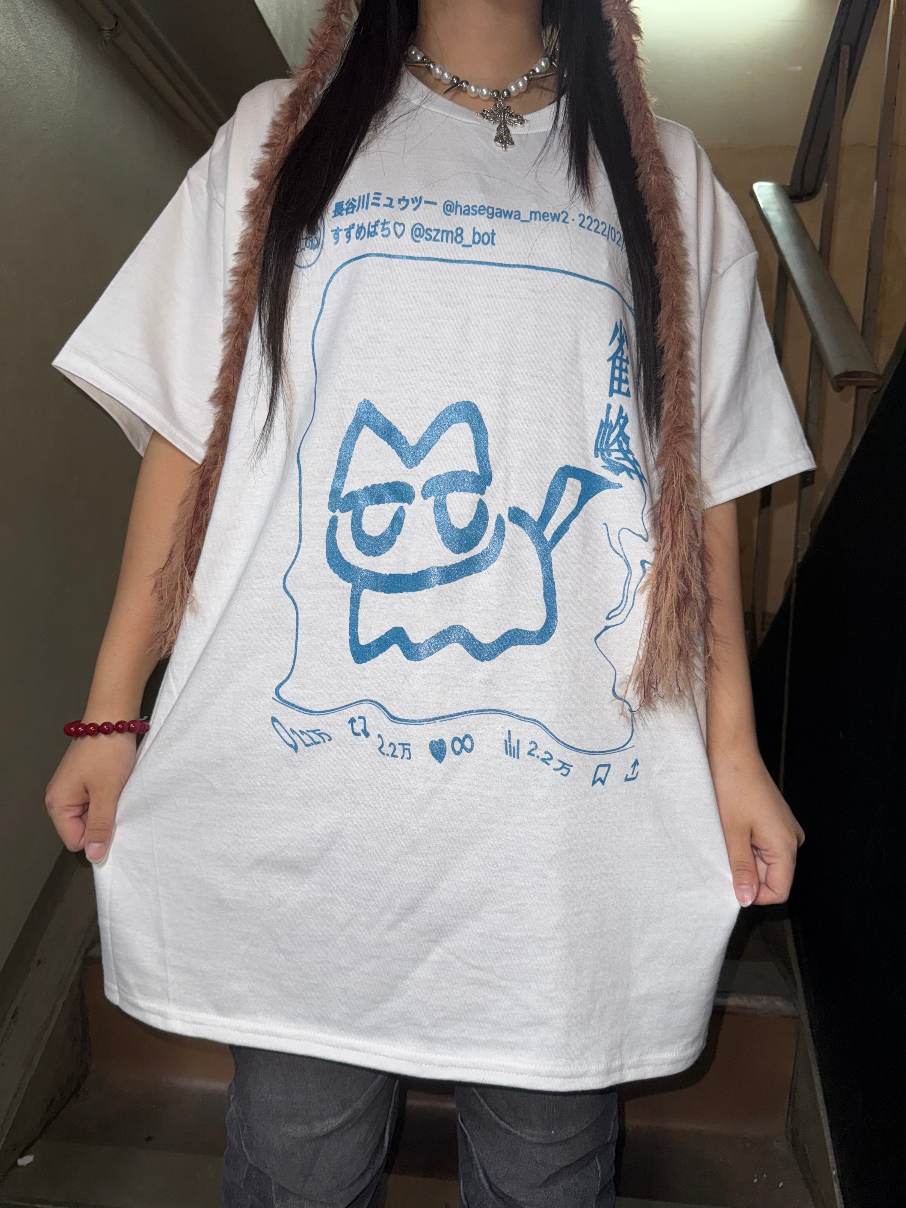 MUK長谷川ミュウツー×雀蜂 限定コラボTシャツ | プレミアム雀蜂