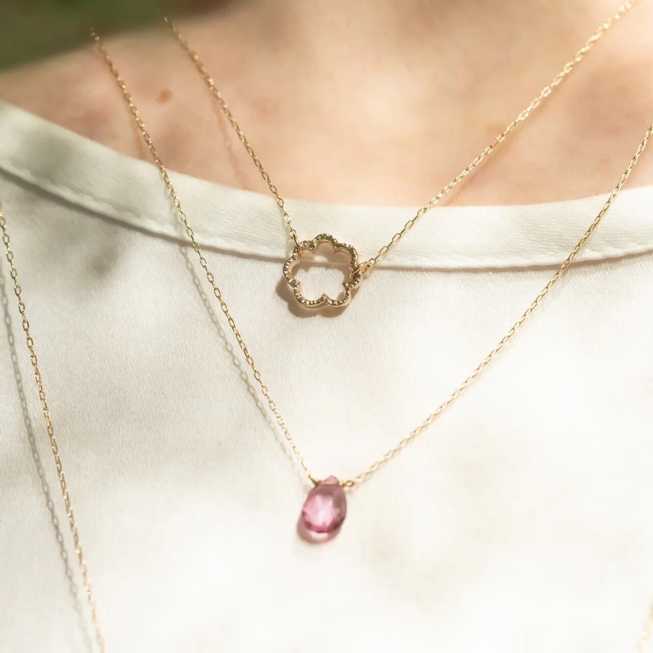 KAORU by atelier kaoru Kyoto【カオル】ミモザ ネックレス / K10