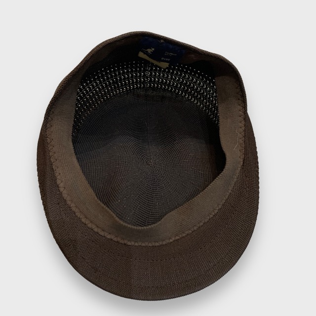 KANGOLカンゴール　VENTAIR504 メッシュハンチング帽　茶色　