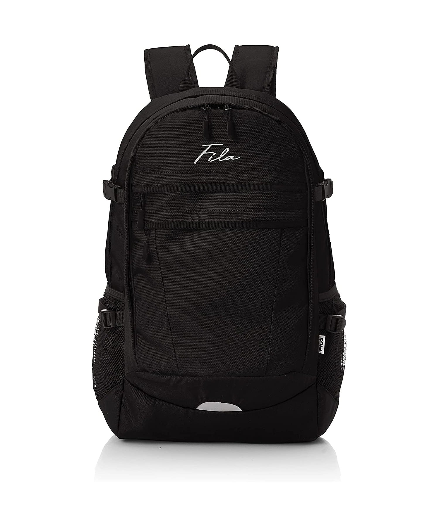 【FILA/フィラ】リュック WEB限定 リフレクター付き 刺繍 大容量 ビック サイドポケット メッシュ 37L fm2321 | karlas  powered by BASE