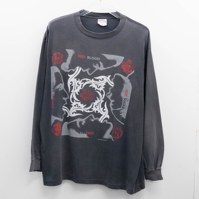 Red Hot Chili Peppers " Blood Sigar Sex Magik L/S Fade " Sof Tee XL 【A9-109】