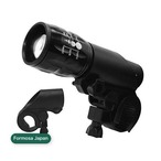 Formosa Japan 自転車 7球 LED フラッシュ ライト 懐中電灯 2000ルーメン 弱 強 点滅 3モード 防水 ハンドル取り付け型