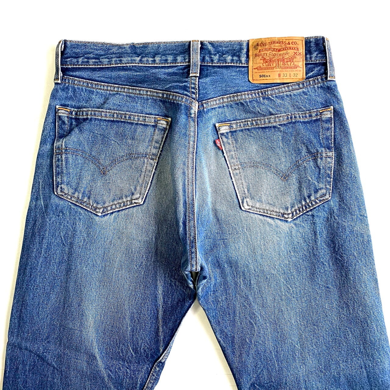 90sリーバイスLevi'sGOLD　W33 テーパードヴィンテージデニムパンツ