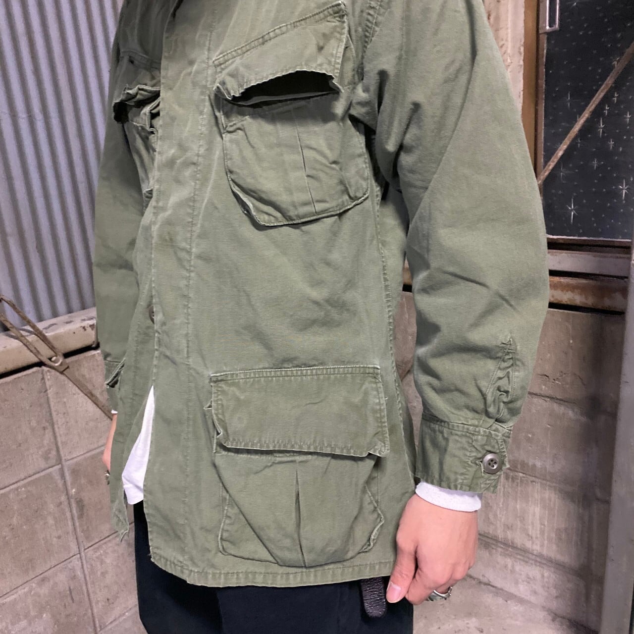 希少サイズ 67年納品 60年代 ビンテージ 米軍実品 ジャングル 