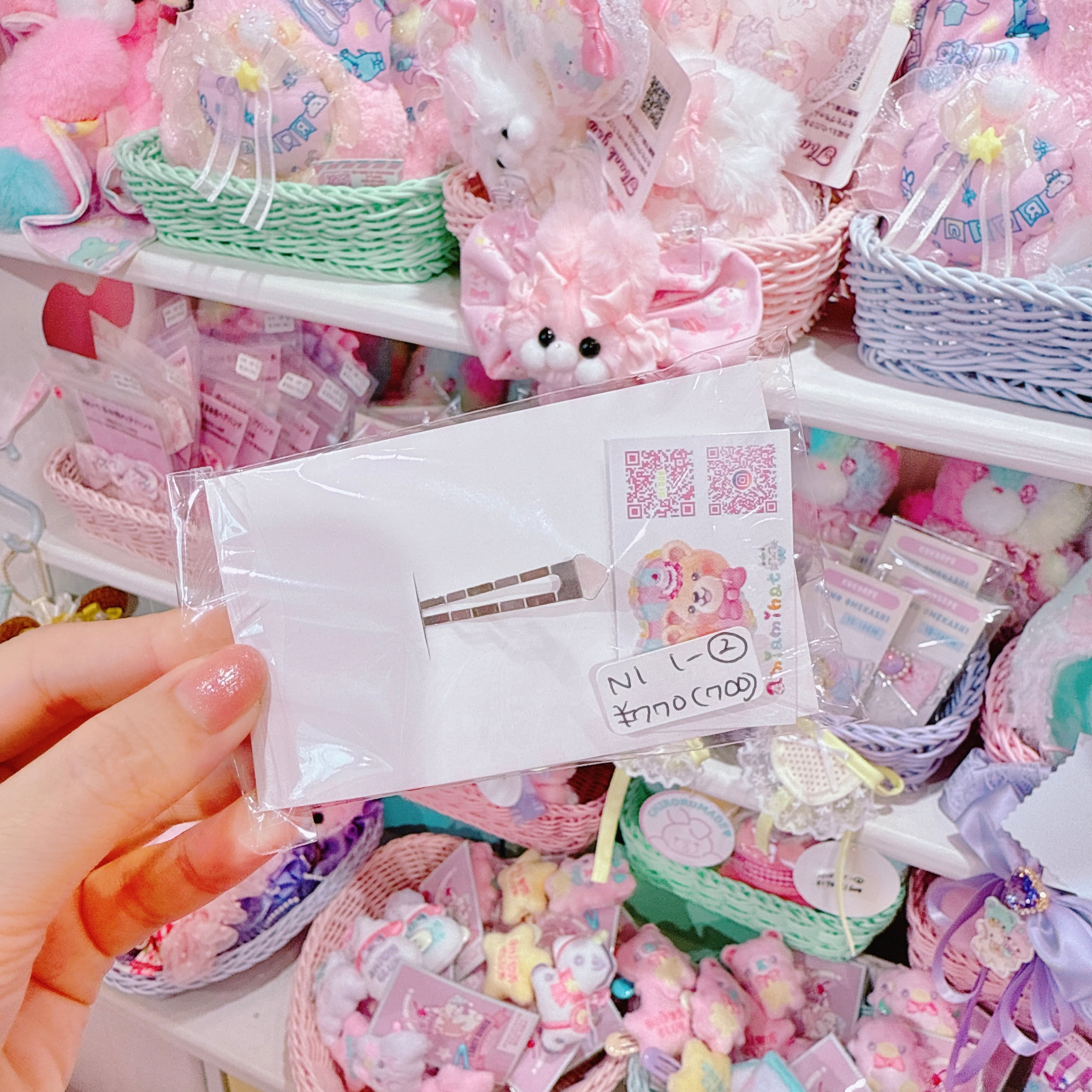 【N1】1-2ぱっちんピン（まくらちゃん）