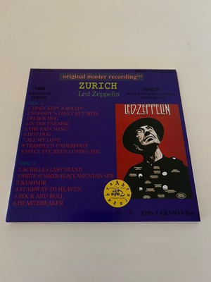 【2CD】LED ZEPPELIN / ZURICH