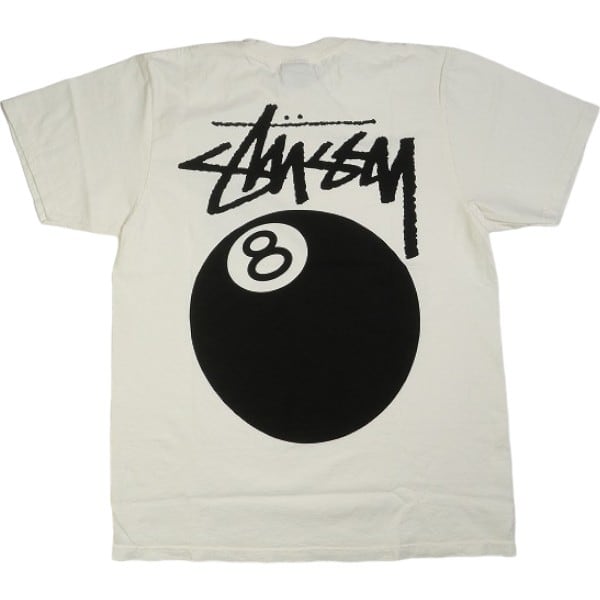 未使用品 XLサイズStussy 8ボール ステューシー Tシャツ Size【XL】 STUSSY ステューシー 24SS 8 BALL TEE PIGMENT DYED White