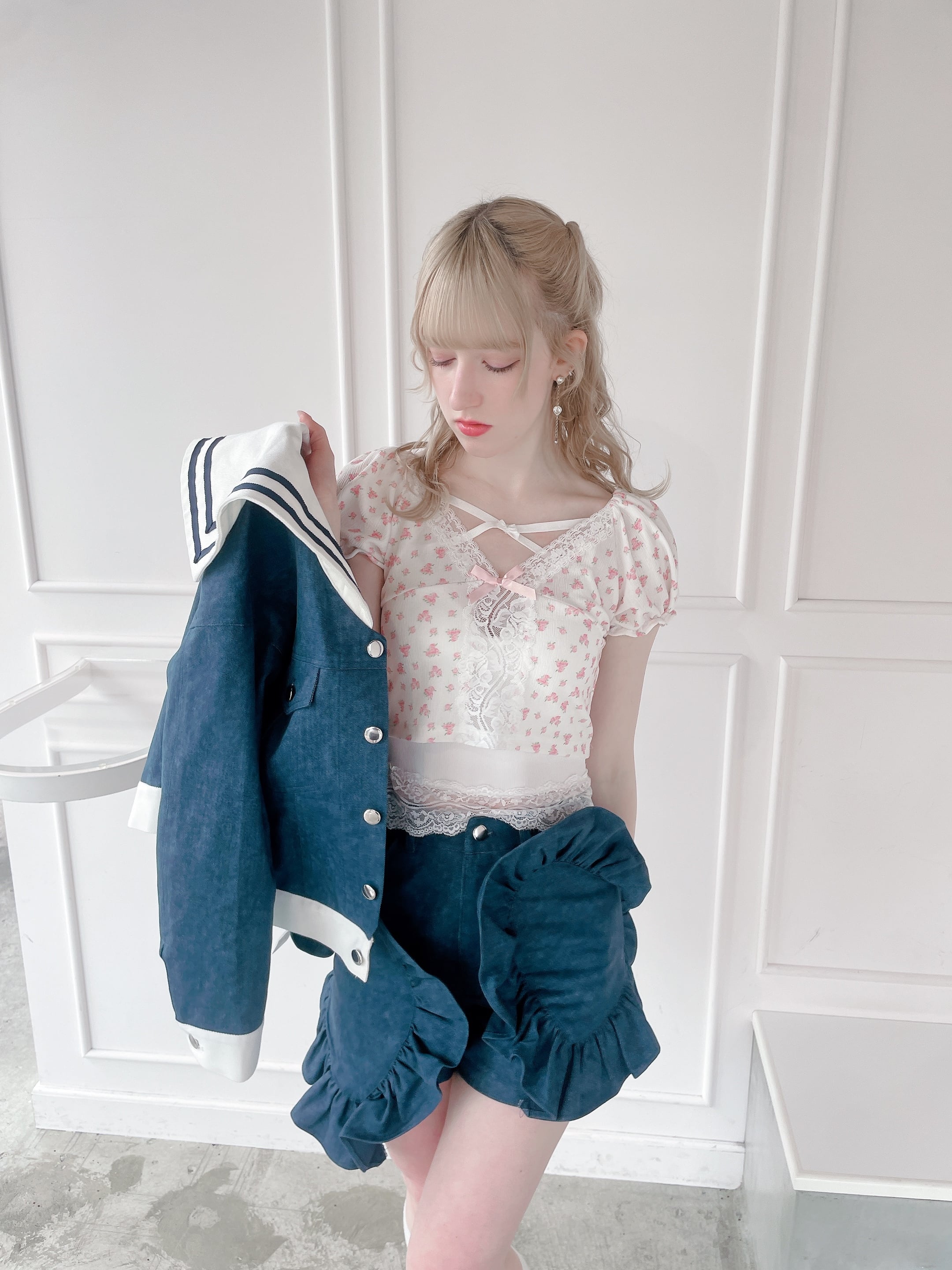 フラワーレーストップス | lilLilly official webstore