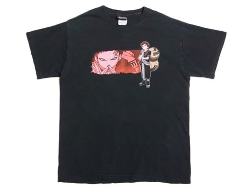 00's 2002年 NARUTO 我愛羅 ナルト アニメ Tシャツ | CYCLONE
