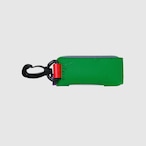 vibram light case (green×clear) with green glowing zip