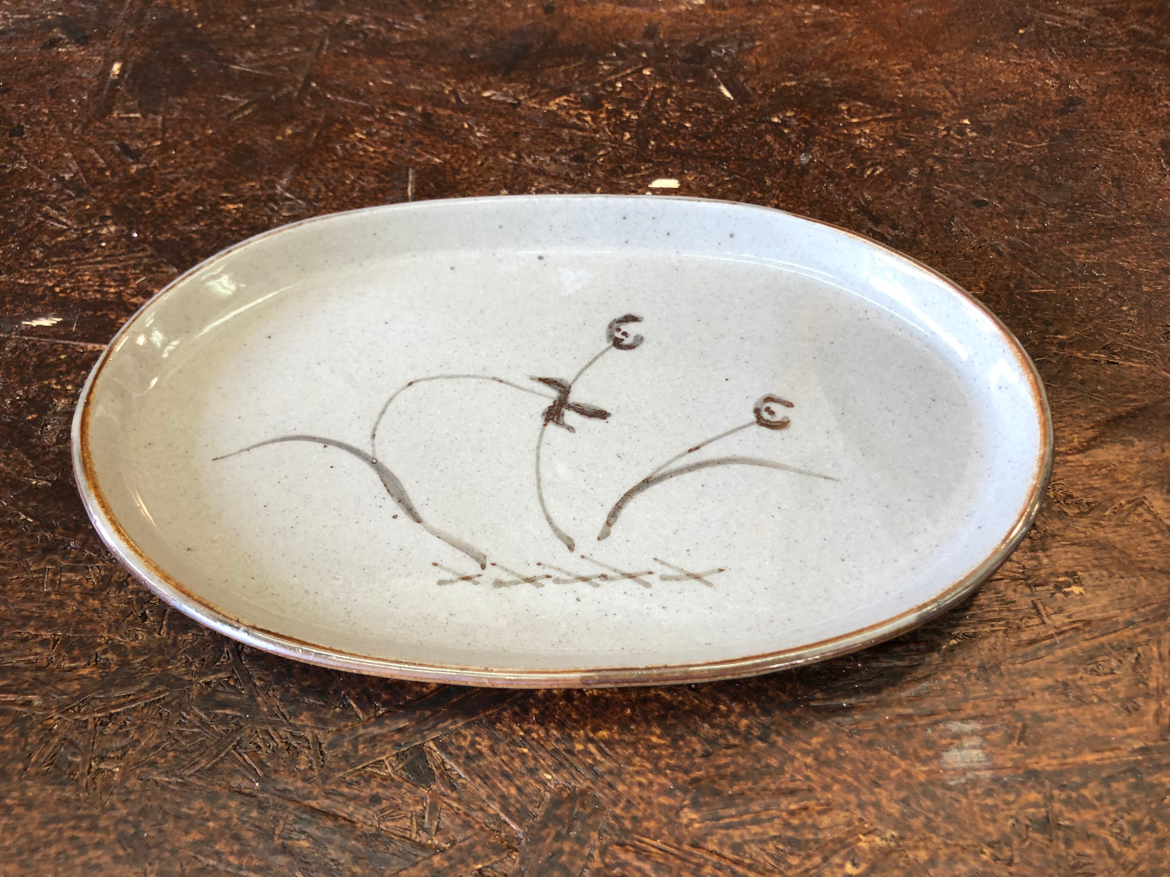 吉野敬子 絵唐津 お皿