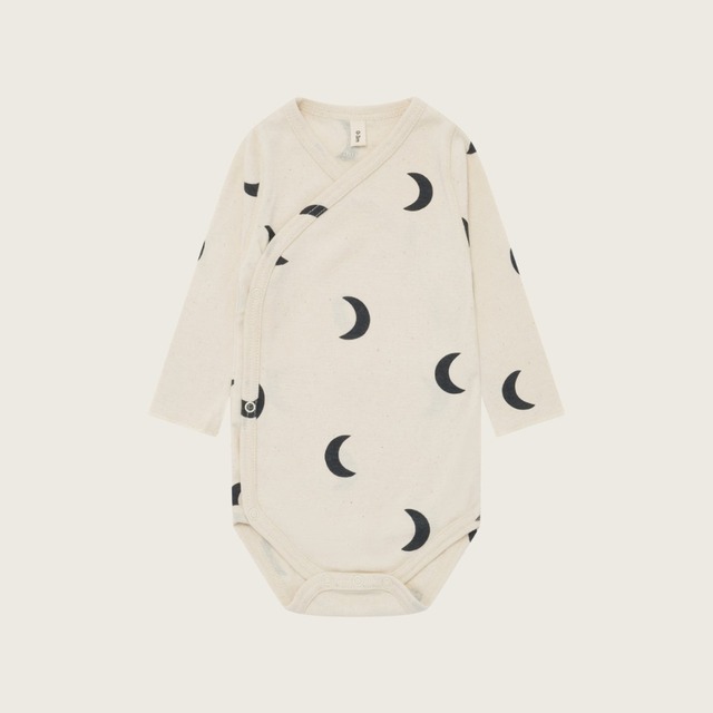 organic zoo / Undyed Midnight Wrap Bodysuit