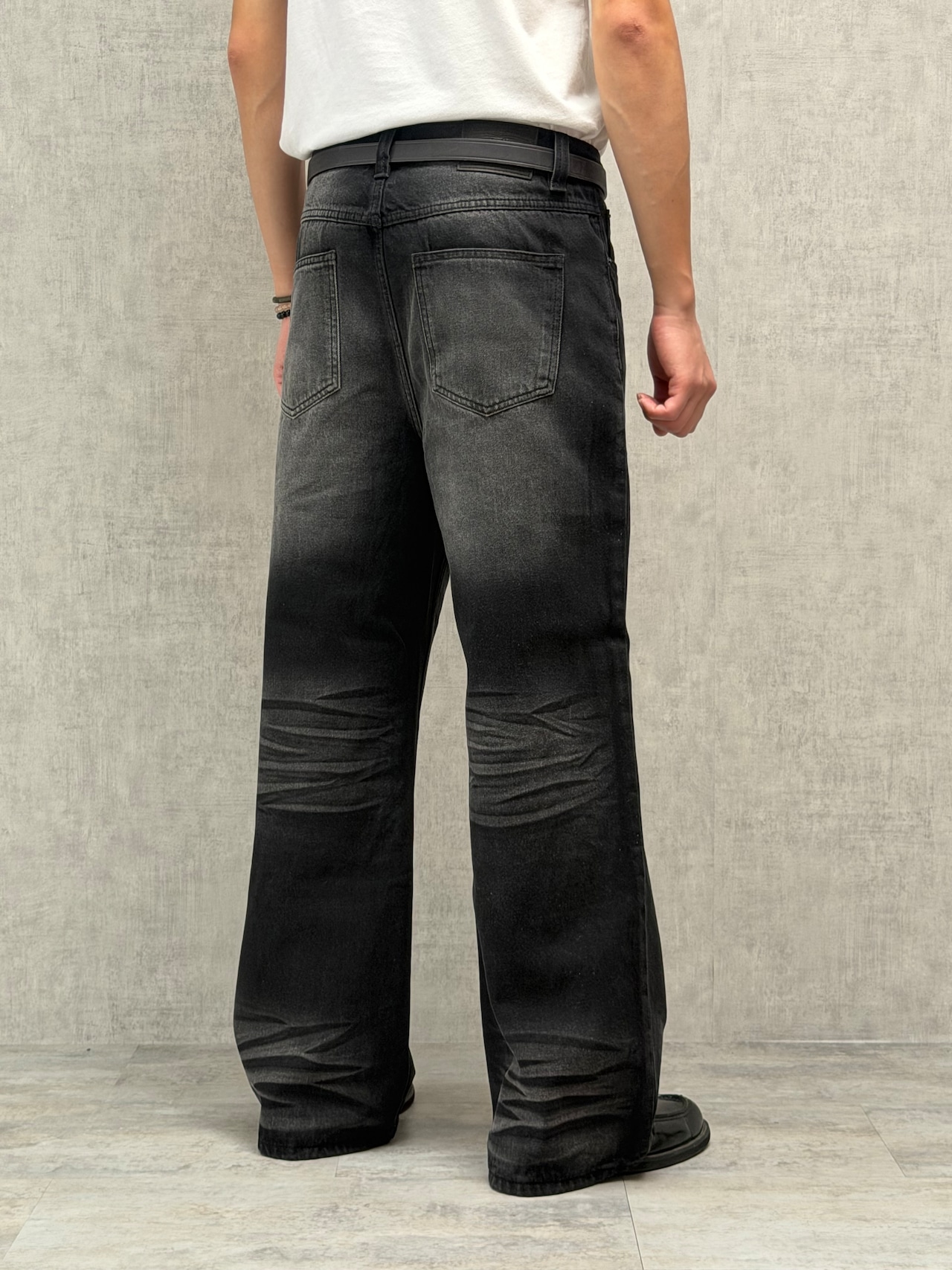 Shadow Fade Loose Fit Denim