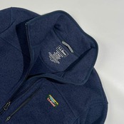 L.L.Bean エルエルビーン ハーフジップ ニット プルオーバー M REG /ネイビー系 メンズ アウトドア