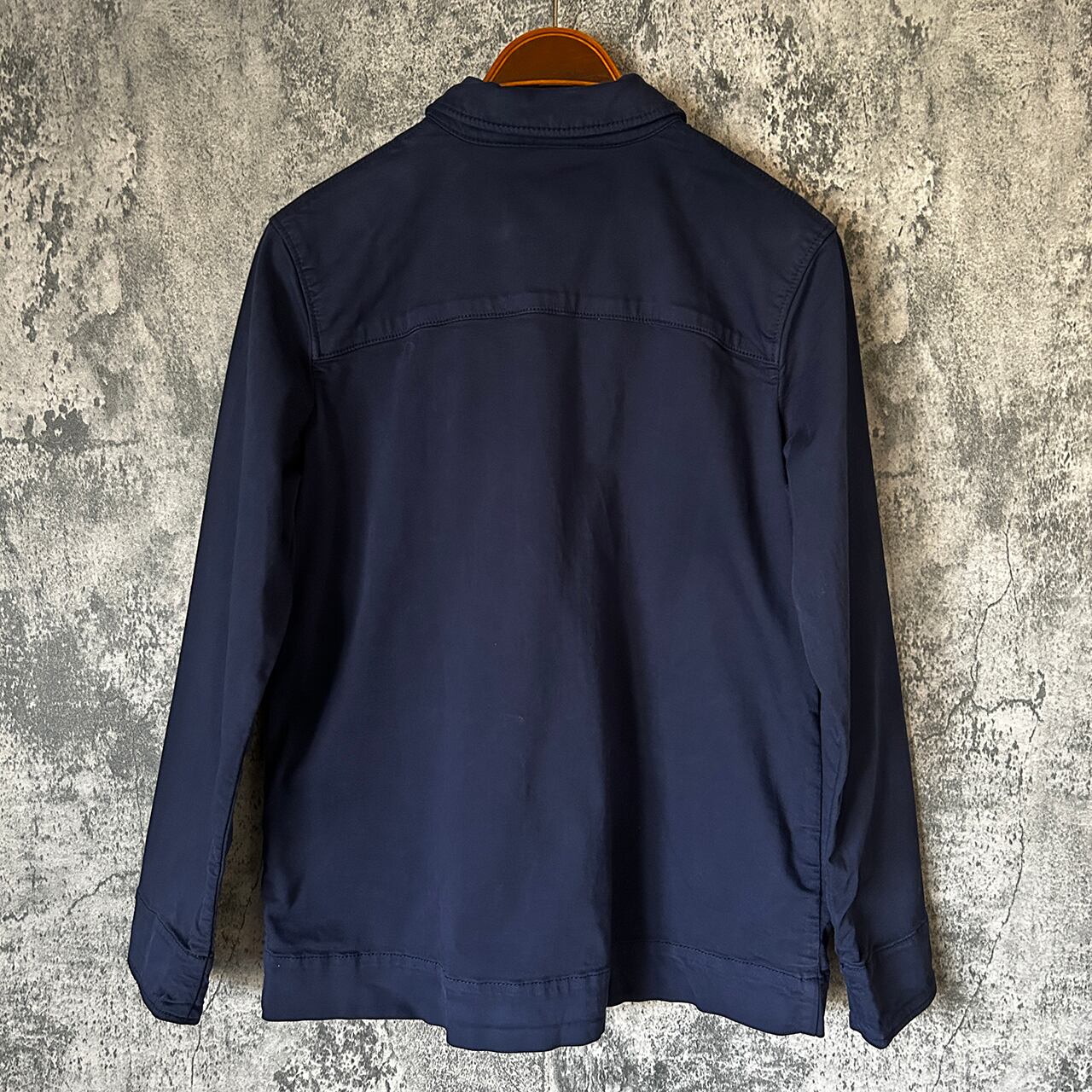 Saint James セントジェームス Navy Canvas Jacket Used 中古 | RUSTICO.