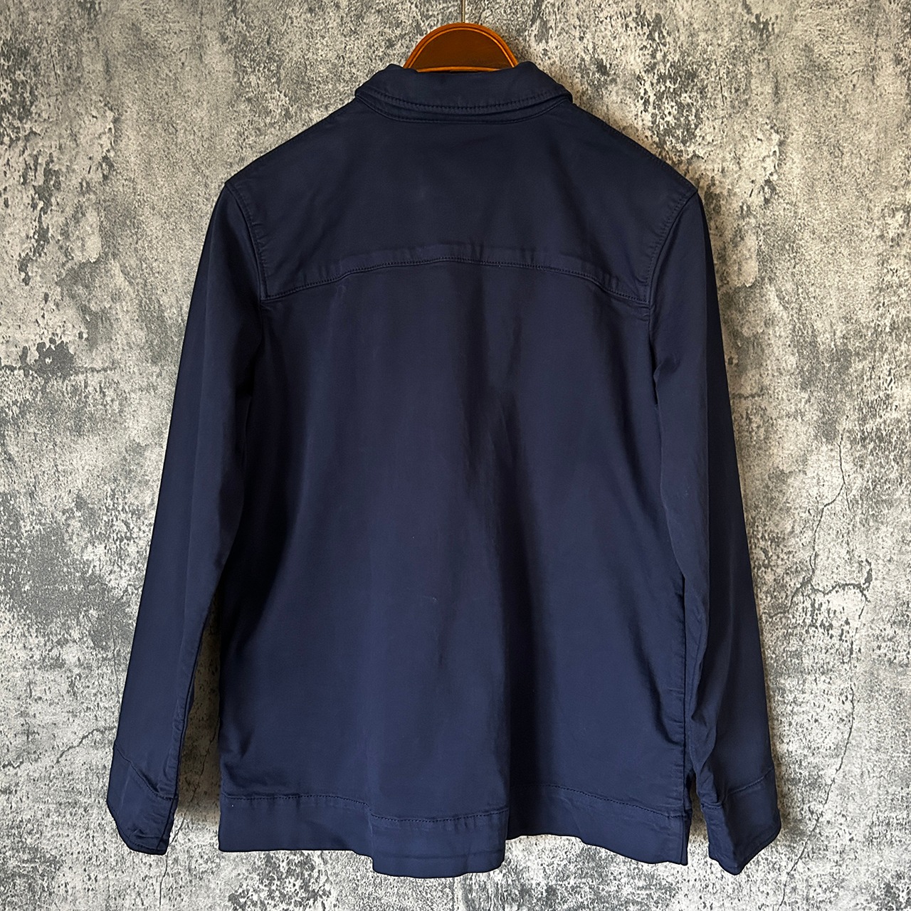 Saint James Navy Canvas Jacket Used 中古