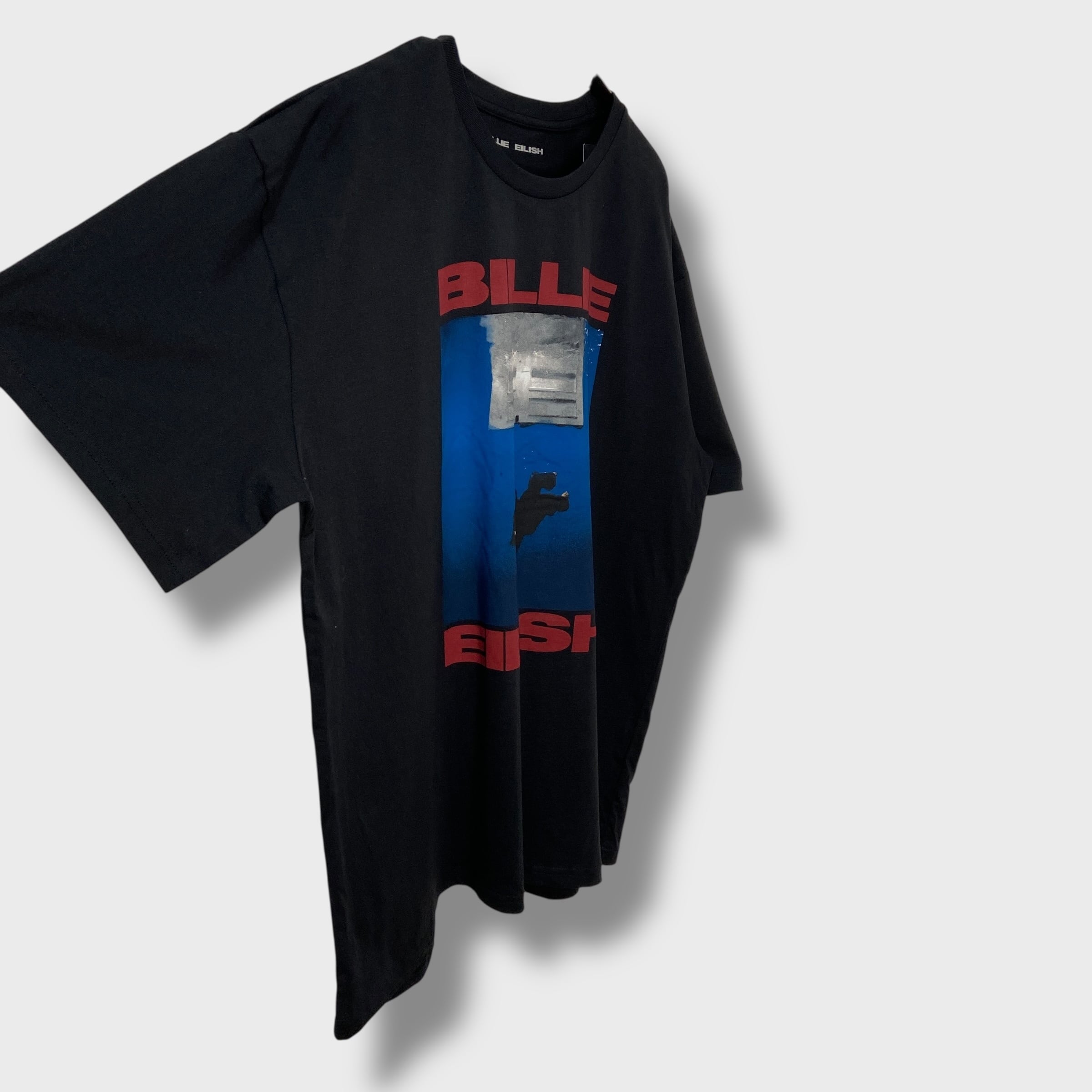 ビリーアイリッシュ タグ付き未使用品 プリントTシャツ 黒 XXL