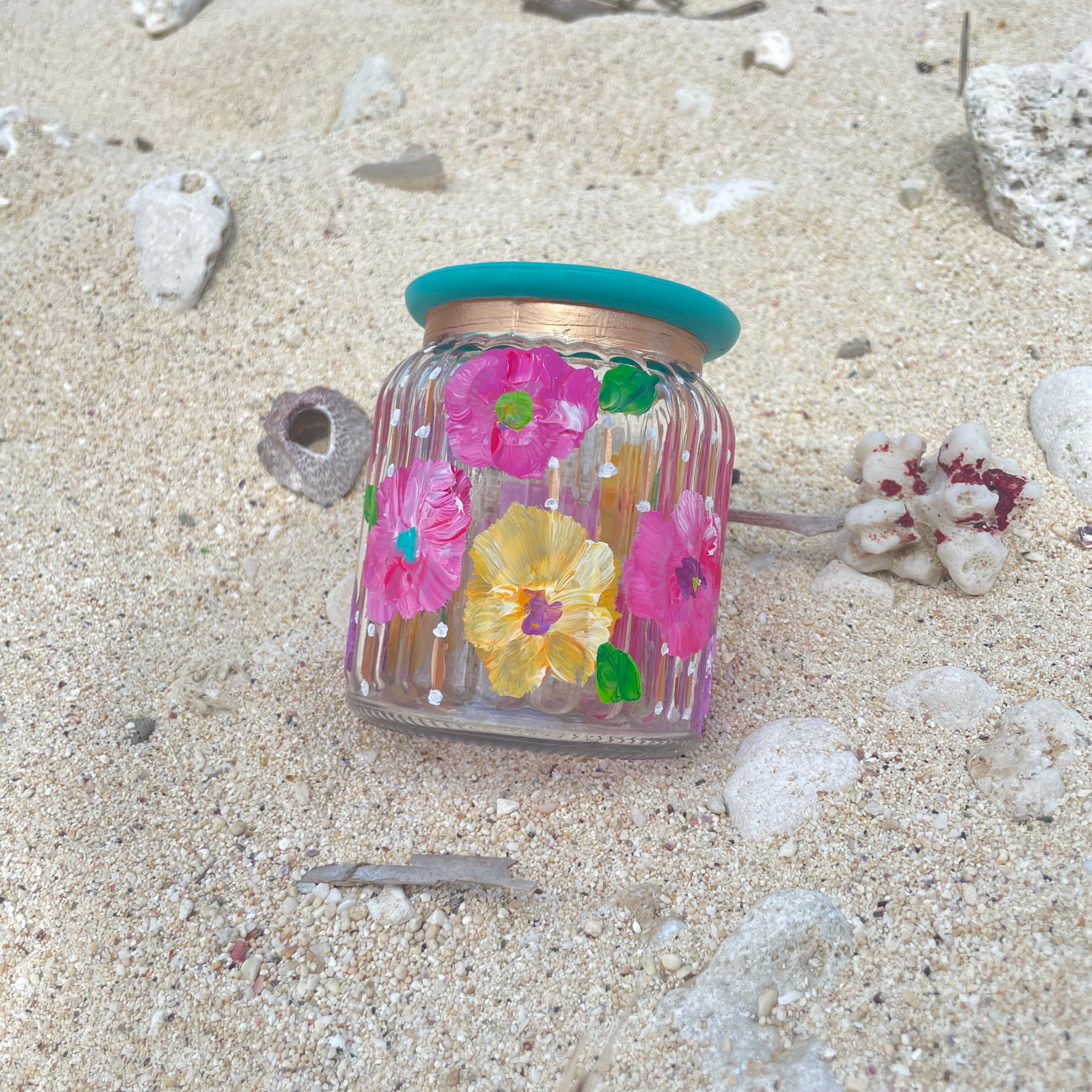 ガラスキャニスター（蓋なし）ポット | BIEart7