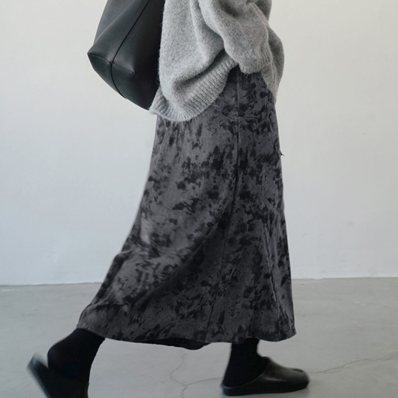 レトロベルベットスカート a0317