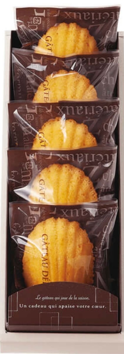 岡モータース　焼き餅　オブジェ シェフズマドレーヌ5個入り | MONSIEUR HIRO【ムッシュヒロ】