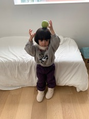 ペッパー / PEPPER / スクエアぺディングパンツ / 韓国子供服 / キッズ / 26winter〖取寄〗*XS~XL*
