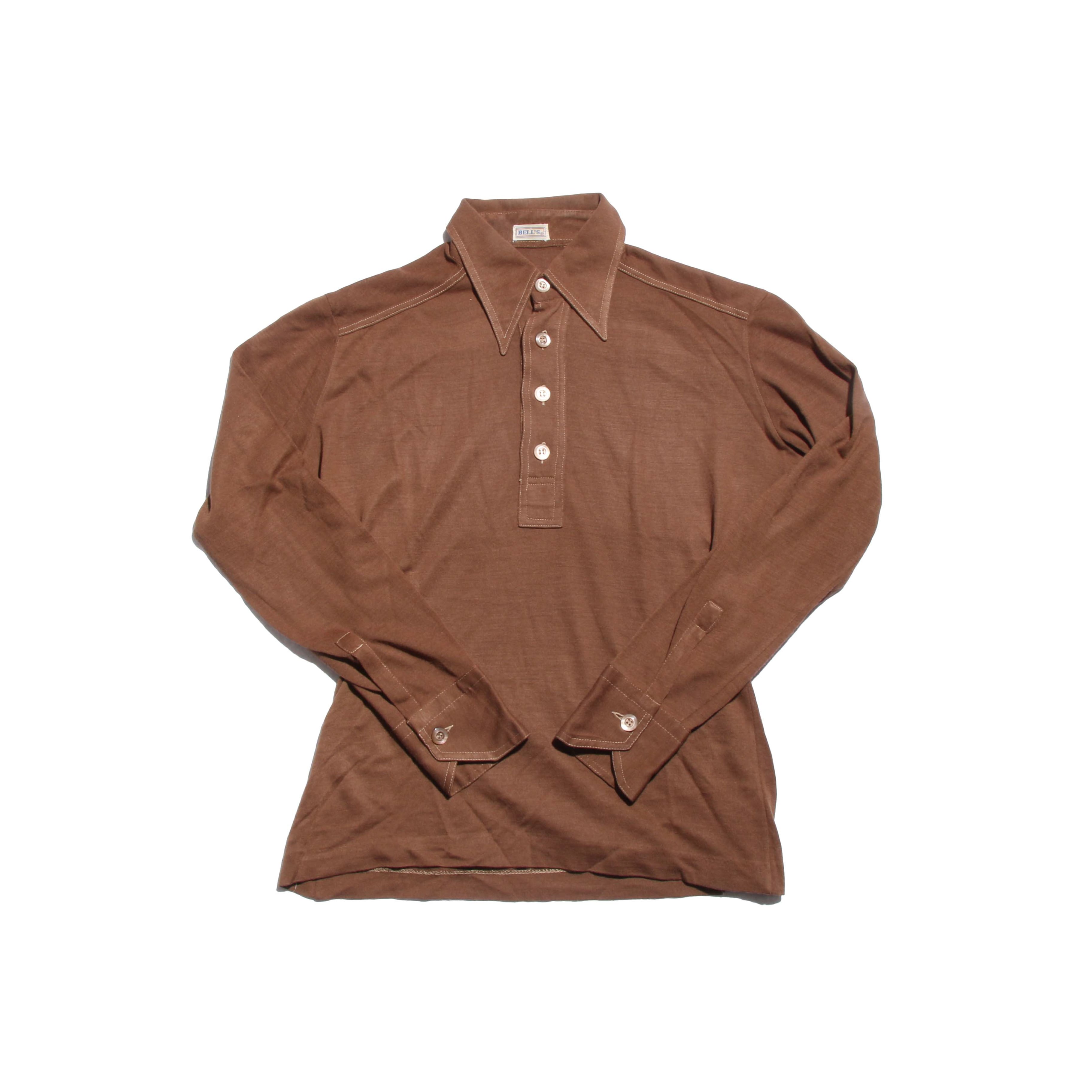 BELL’s 70sVintage HenryNeckKnitShirt