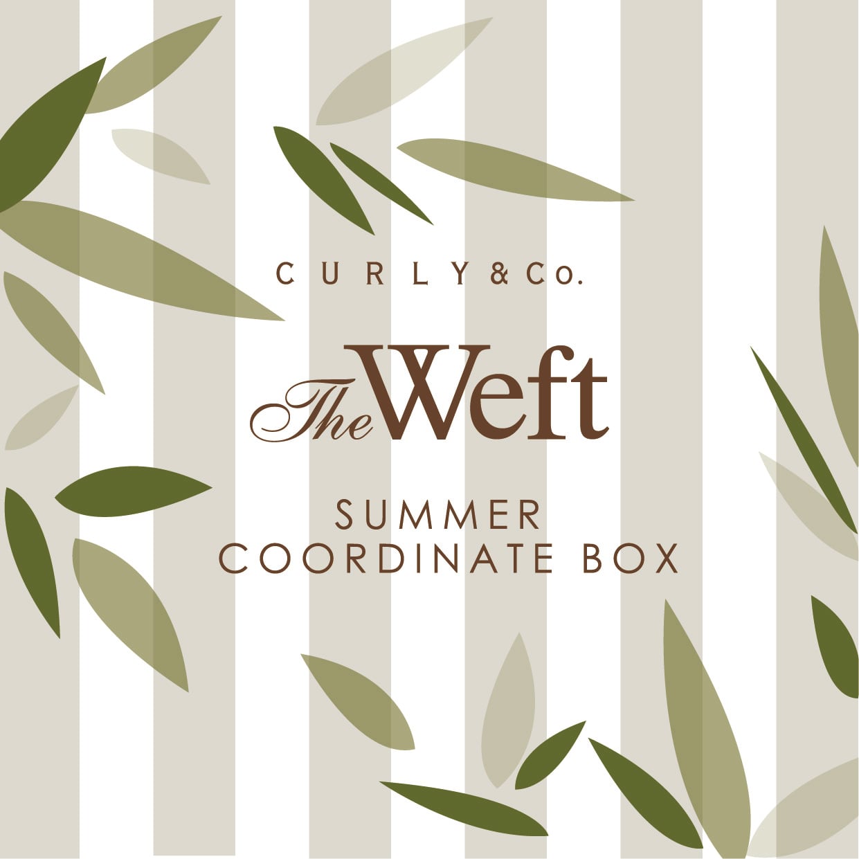 CURLY&Co./SUMMER COORDINATE BOX(羽織・TEE・パンツ3点セット)