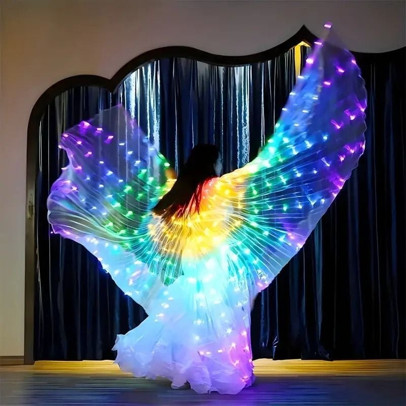 コスプレ　ダンス　ライト　4本セット ハロウィン ハロウィーン 仮装 発表会 舞台 ライトアップ マント