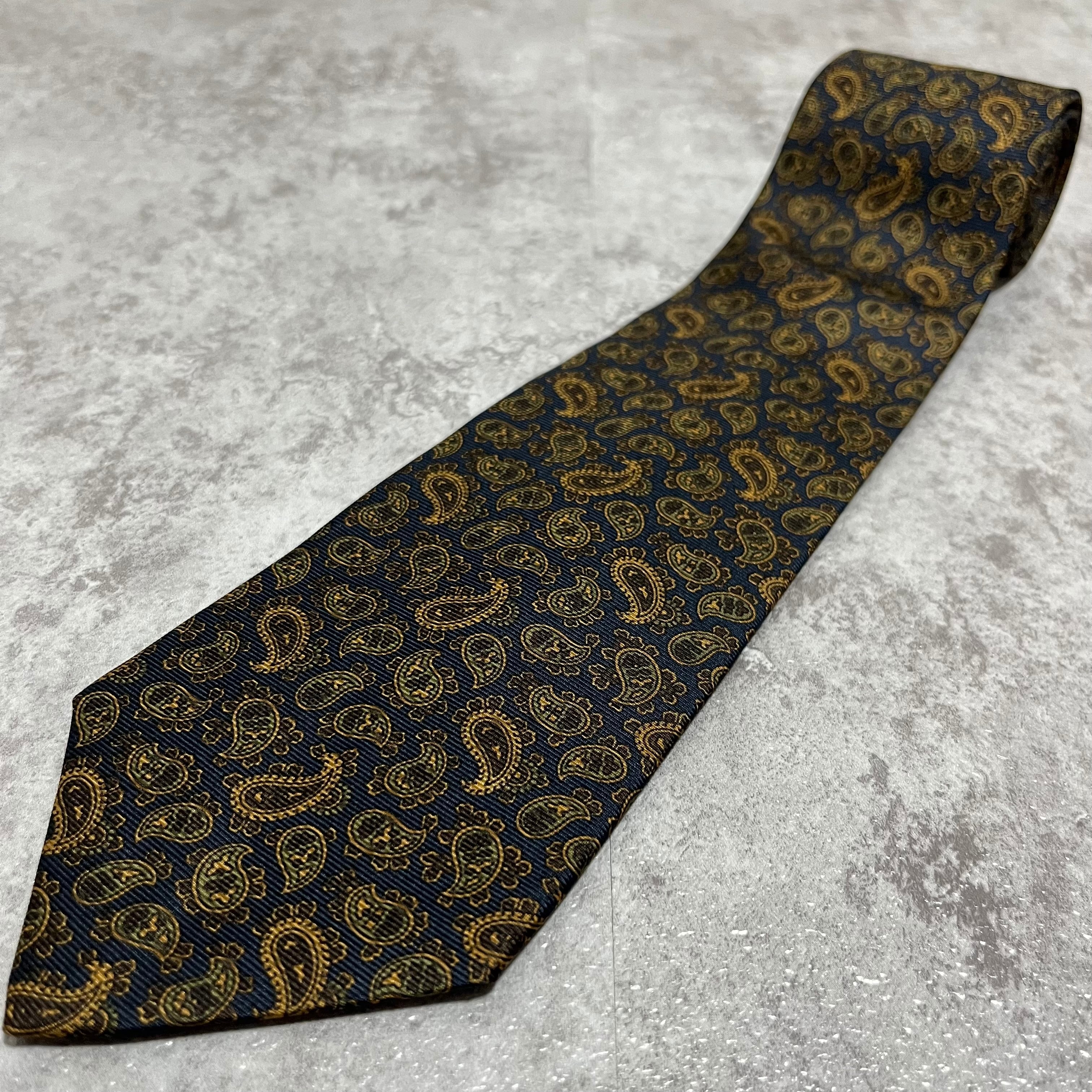 箱付き】LOUIS VUITTON ルイヴィトン ロゴ入り市松柄ネクタイ シルク