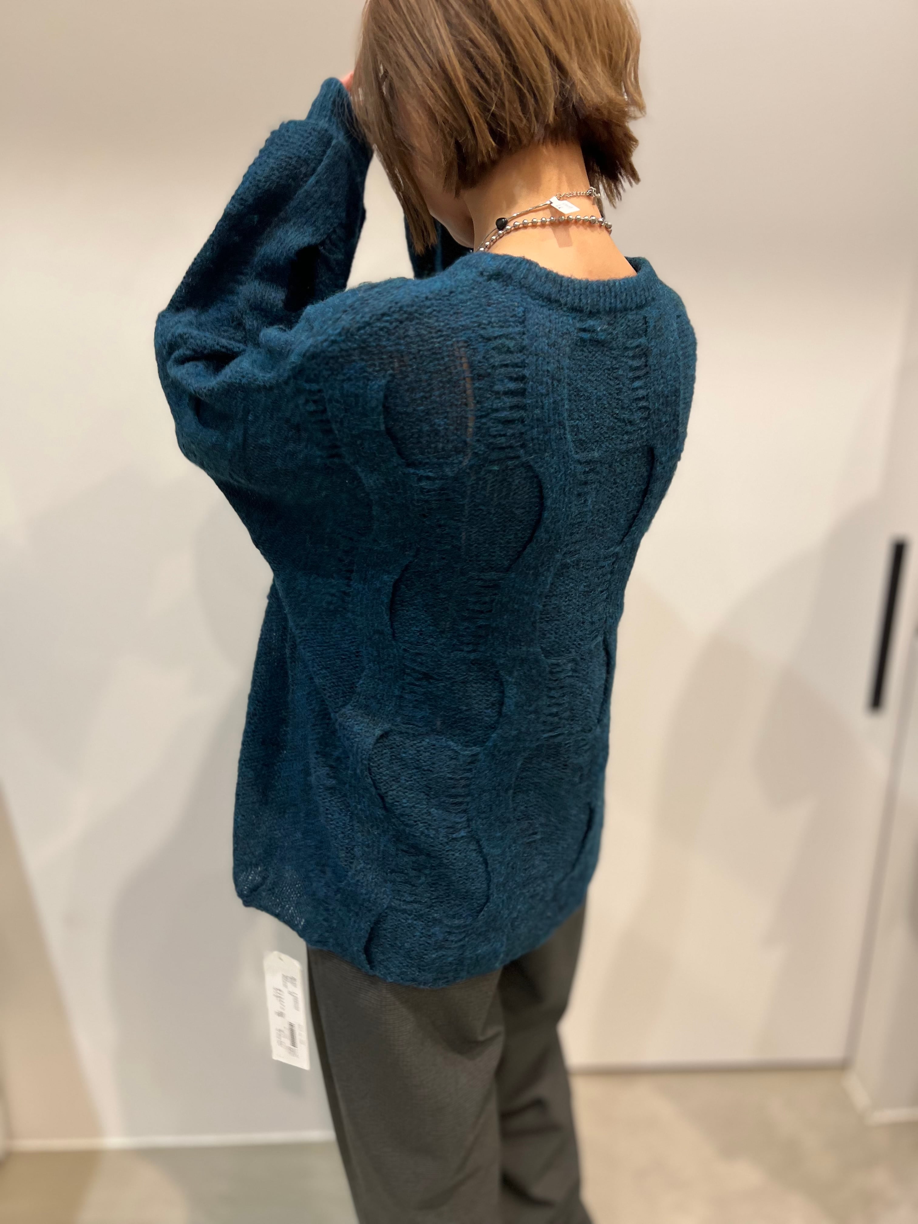 【DONA MARIE】モヘアライク柄ニット 988000