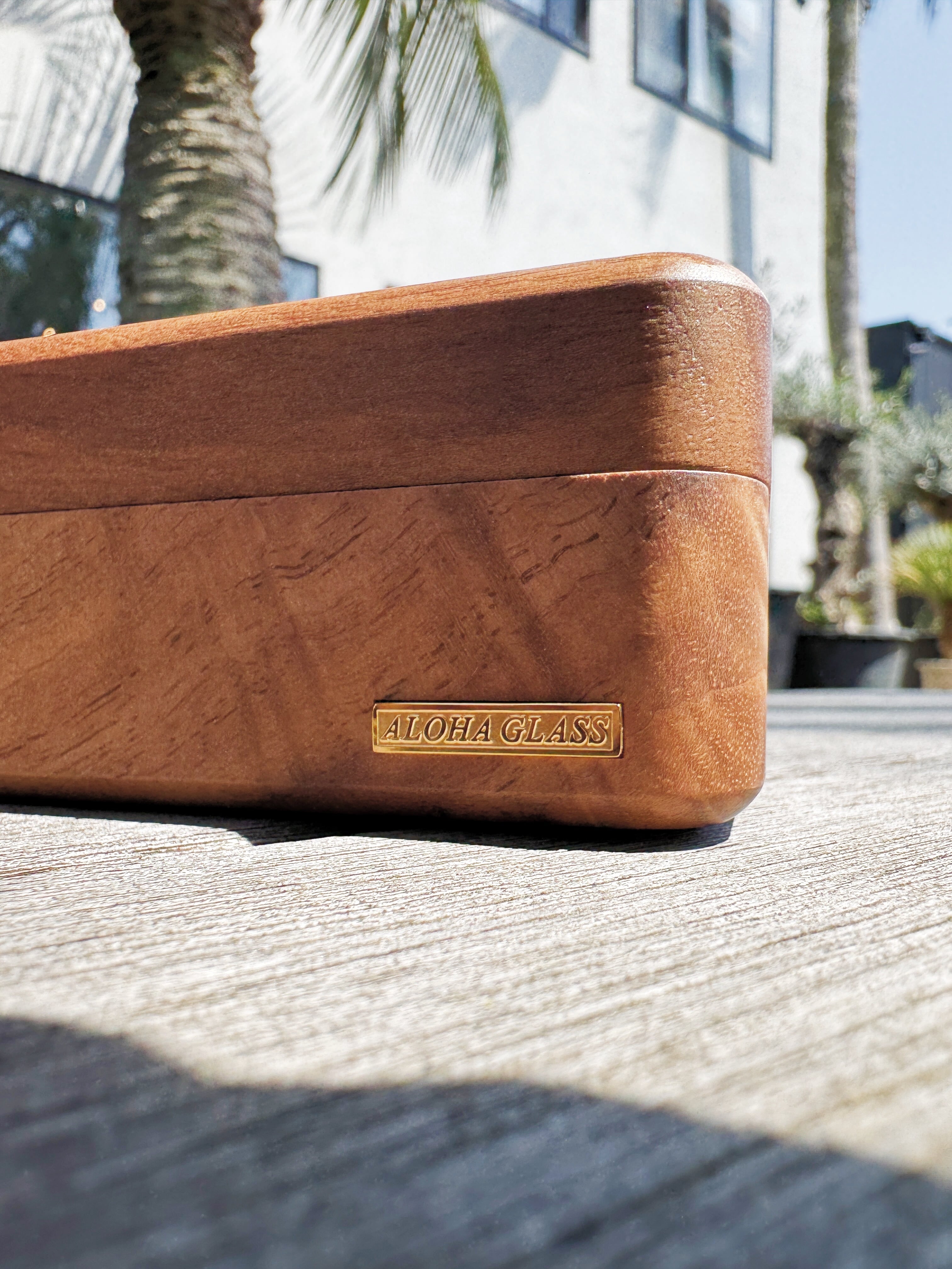 Message jewelry box | ALOHA GLASS