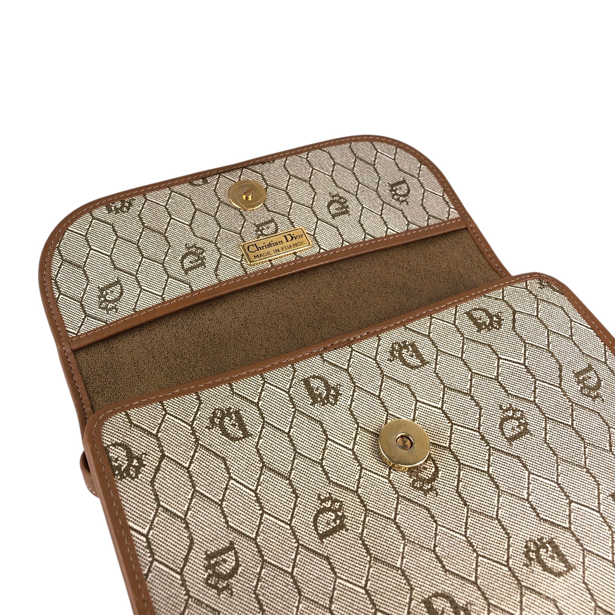 Christian Dior クリスチャン ディオール ハニカム柄 ショルダーバッグ
