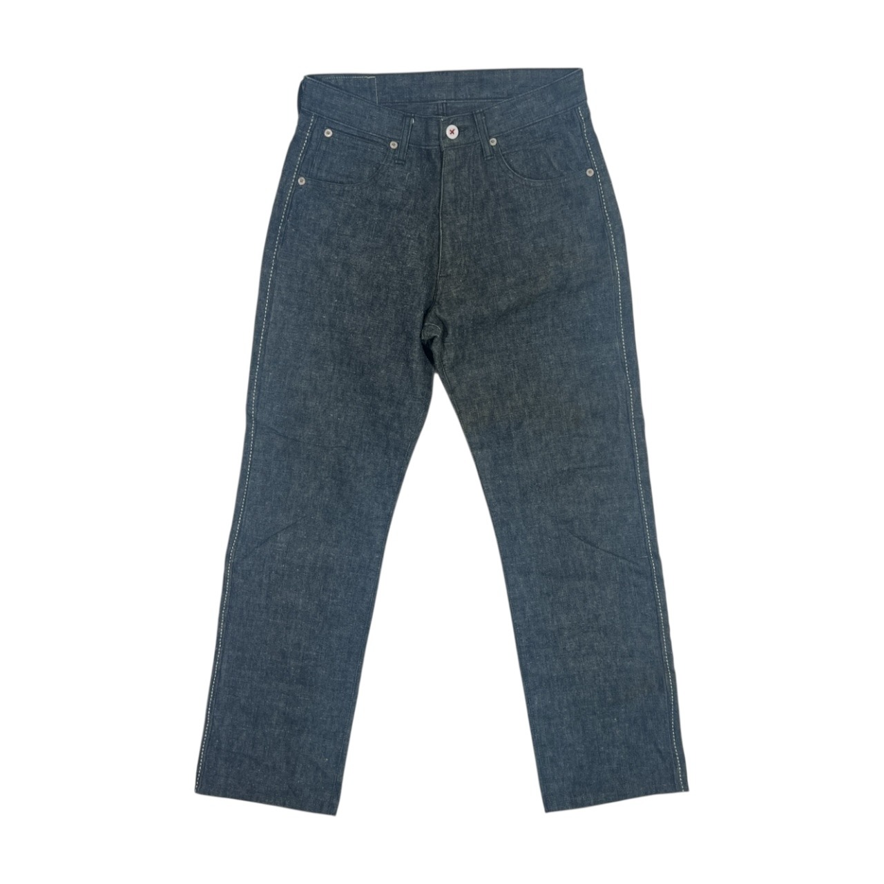 Karl Helmut カールヘルム リネン切替 デザイン コットン セットアップ M/インディゴ