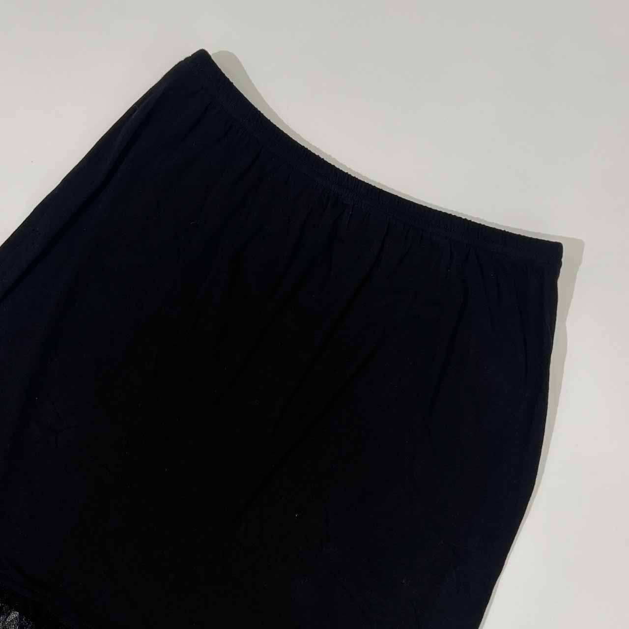 OLLEBOREBLA  アルベロベロ オレボレブラ 裾レース インナースカート ペチコート /黒 ブラック/