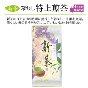 2024年静岡新茶　特上煎茶　100ｇ袋【ア-20】
