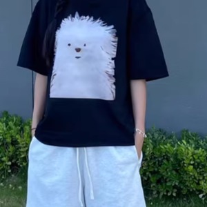 パピープリントTシャツ　0761