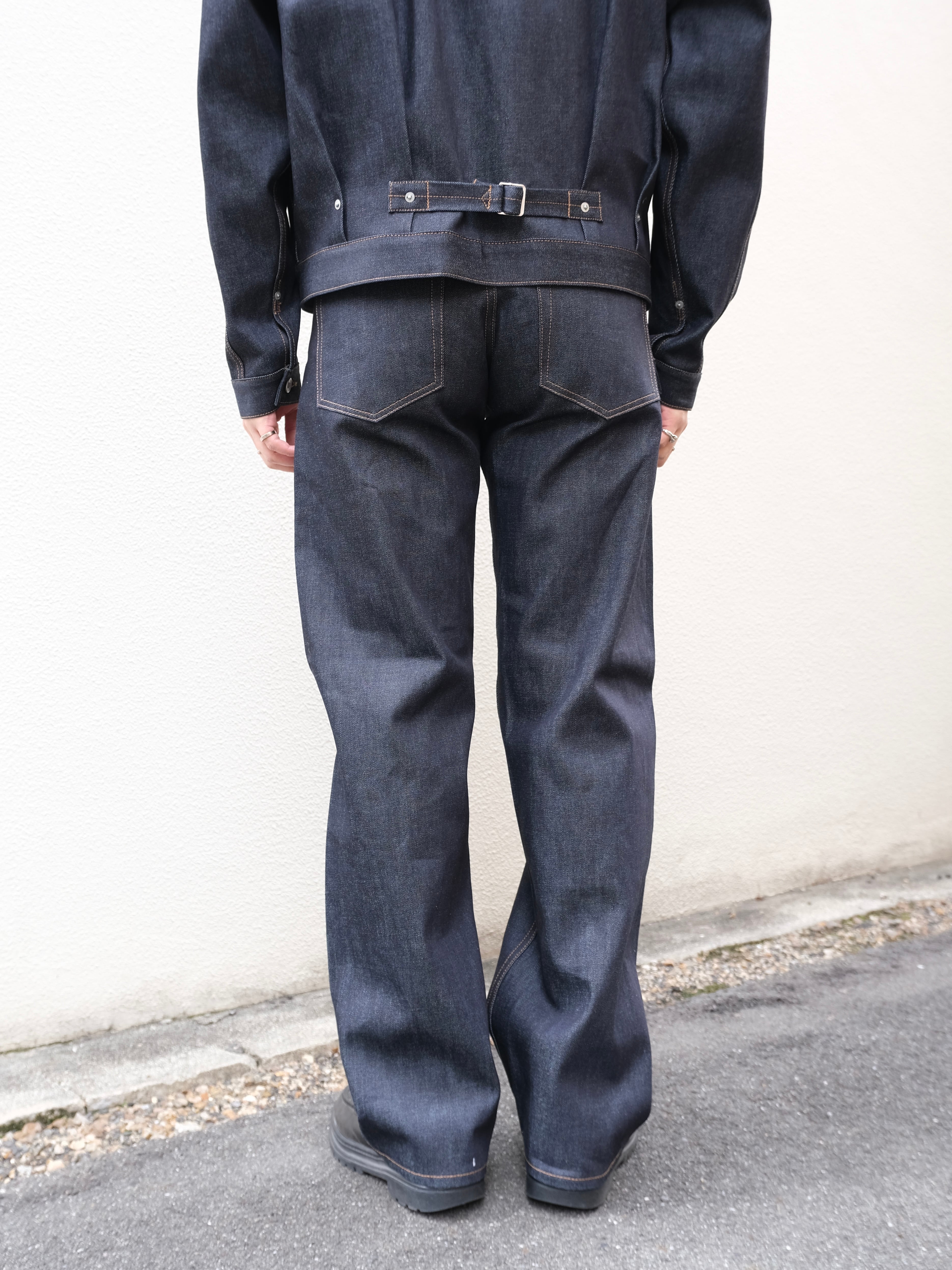 DAIRIKU】 Straight Rigid Denim Pants | THE OUR