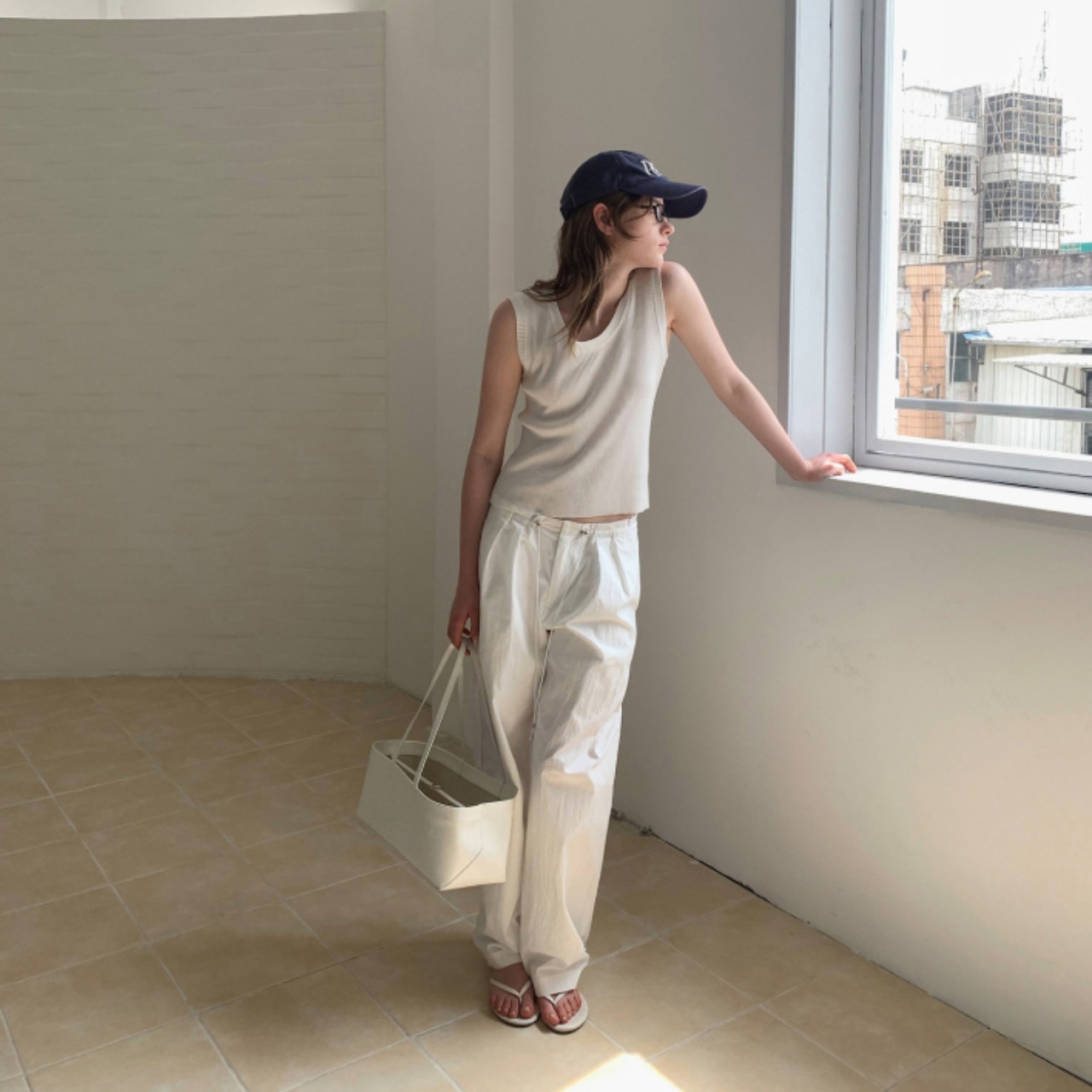 Contour Rib Tank Top F0653