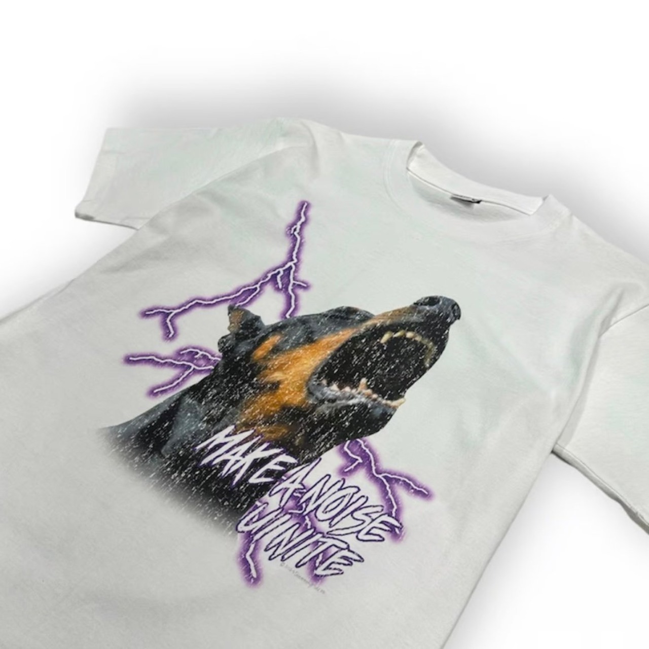 AUI NITE / make a noise tee white