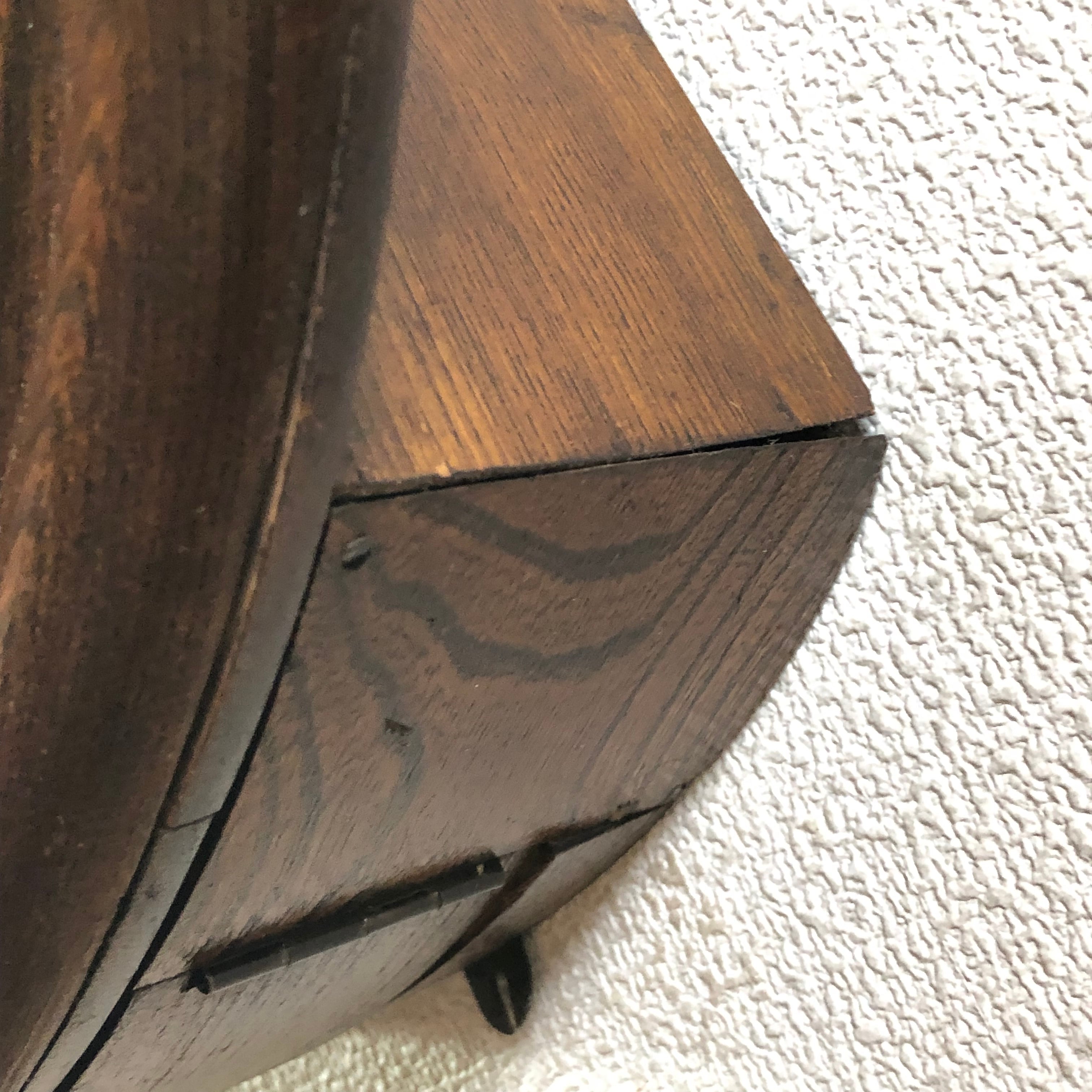 昭和初期頃 精工舎 小窓付き丸型グレシャム型掛時計 オーバーホール済