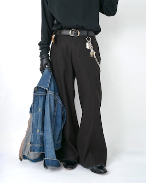 Nomàt "Straight PT C/W Denim〔Dark Brown〕"