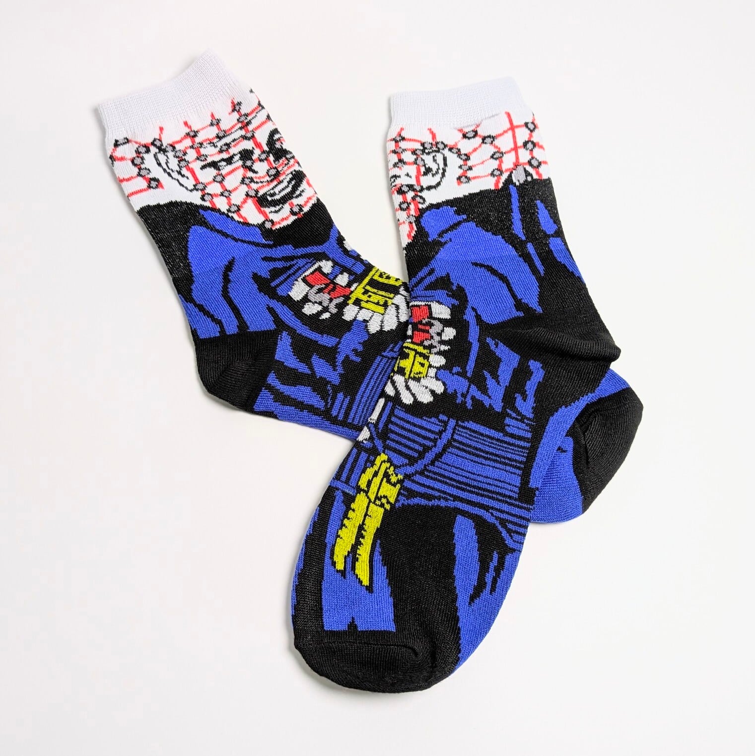 ♧ 再入荷!SPECIAL PRICE!【 crew socks / クルーソックス 】【B】『 HORROR MOVIE Character Socks 4P SET 』ホラー映画キャラソックス4足セットⅡ 〚アメリカン雑貨 アメトイ〛