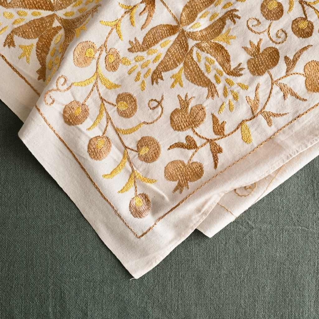 ウズベキスタン スザニ 刺繍 タペストリー 壁掛け インテリア ☆F947