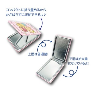 折り畳みミラー　サンリオ　ギャル