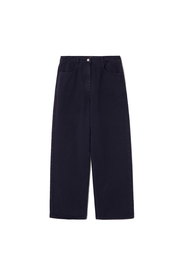 [LE17SEPTEMBRE] RIGID STRAIGHT DENIM PANTS [NAVY] 正規品 韓国ブランド 韓国通販 韓国代行 韓国ファッション LE 17 SEPTEMBRE ル 17 セプテンバー le 917韓国 店舗