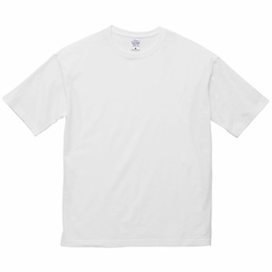 【ビッグシルエット 5.6oz バックプリント】 PRIORITY SURF® QUEEN ロゴ Tシャツ ファミリー ペアTシャツ ホワイト