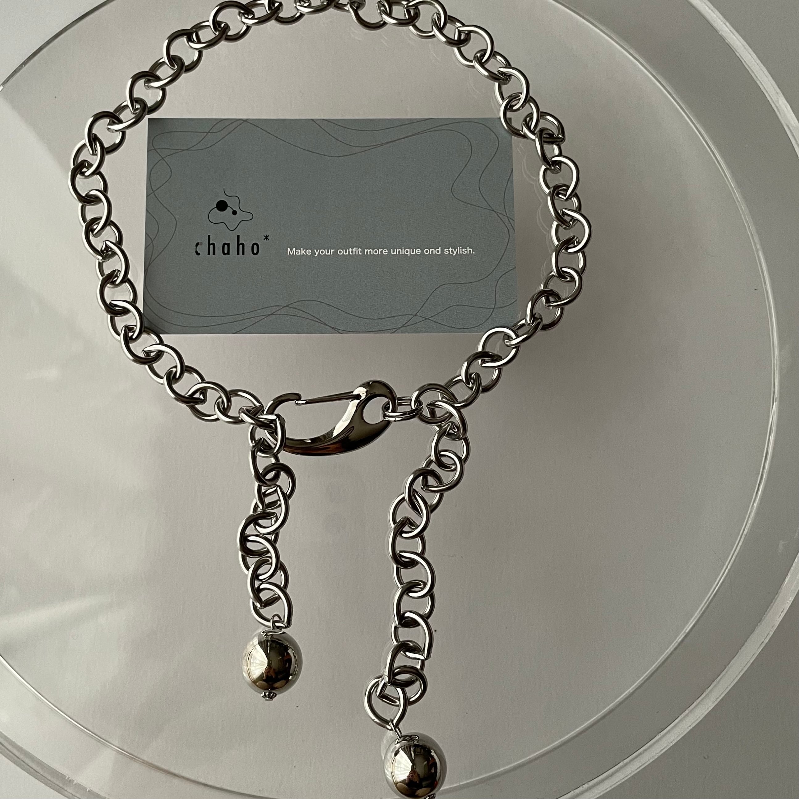Surgical stainless steel Necklace #1