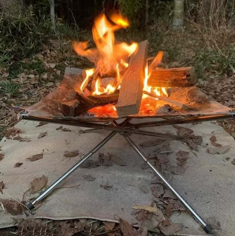 Naturehike ポータブルファイヤースタンド 焚火台 | with Campers